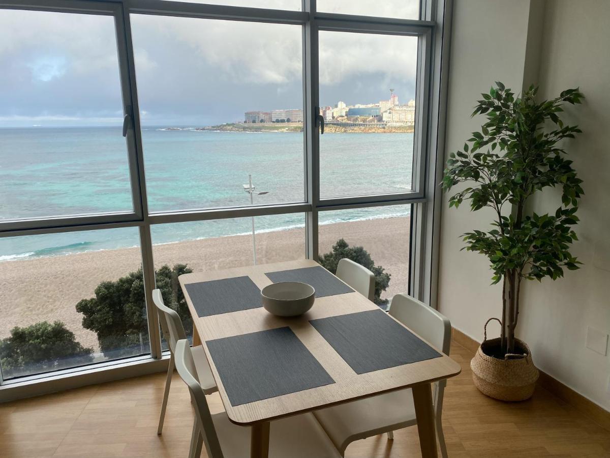 Apartamento Acogedor Con Vistas Al Mar. La Coruña Esterno foto