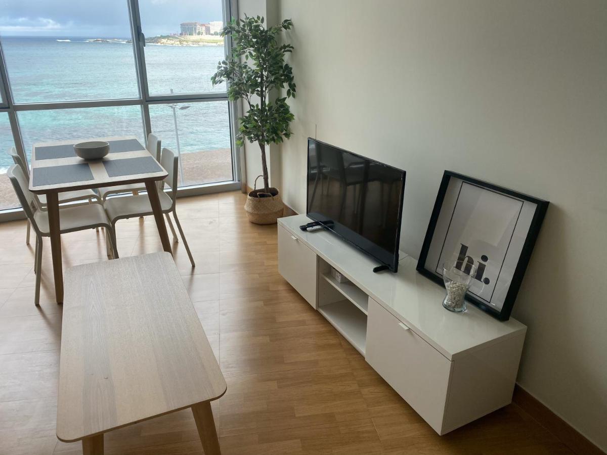 Apartamento Acogedor Con Vistas Al Mar. La Coruña Esterno foto