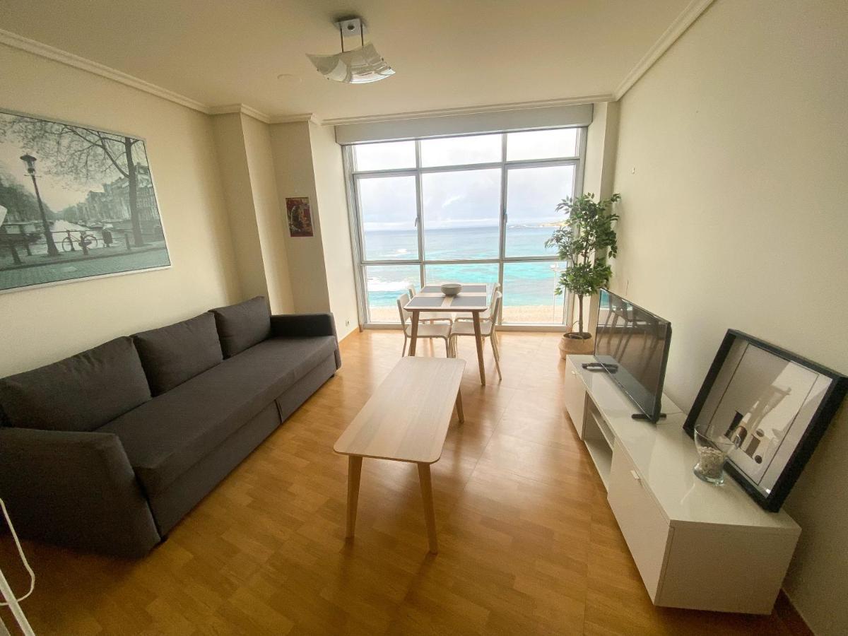 Apartamento Acogedor Con Vistas Al Mar. La Coruña Esterno foto