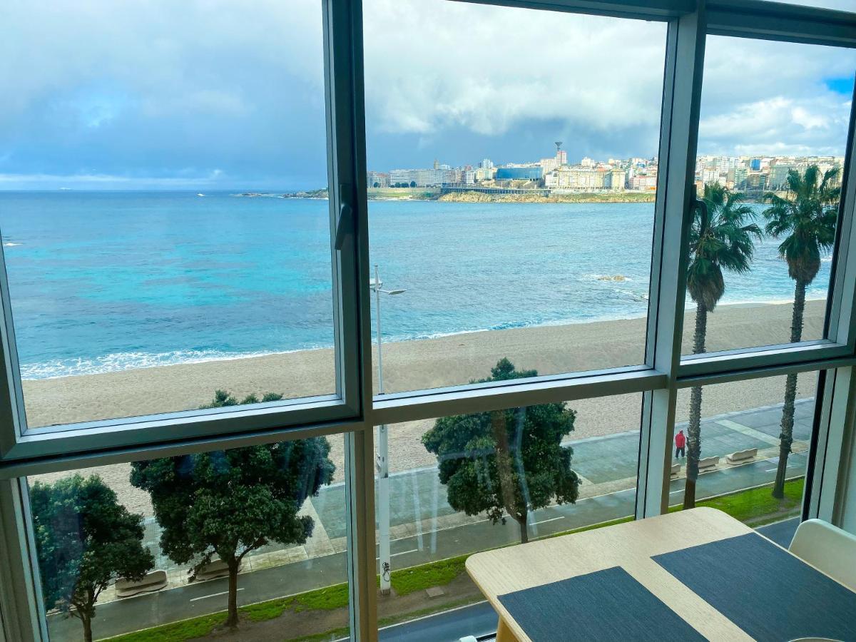 Apartamento Acogedor Con Vistas Al Mar. La Coruña Esterno foto